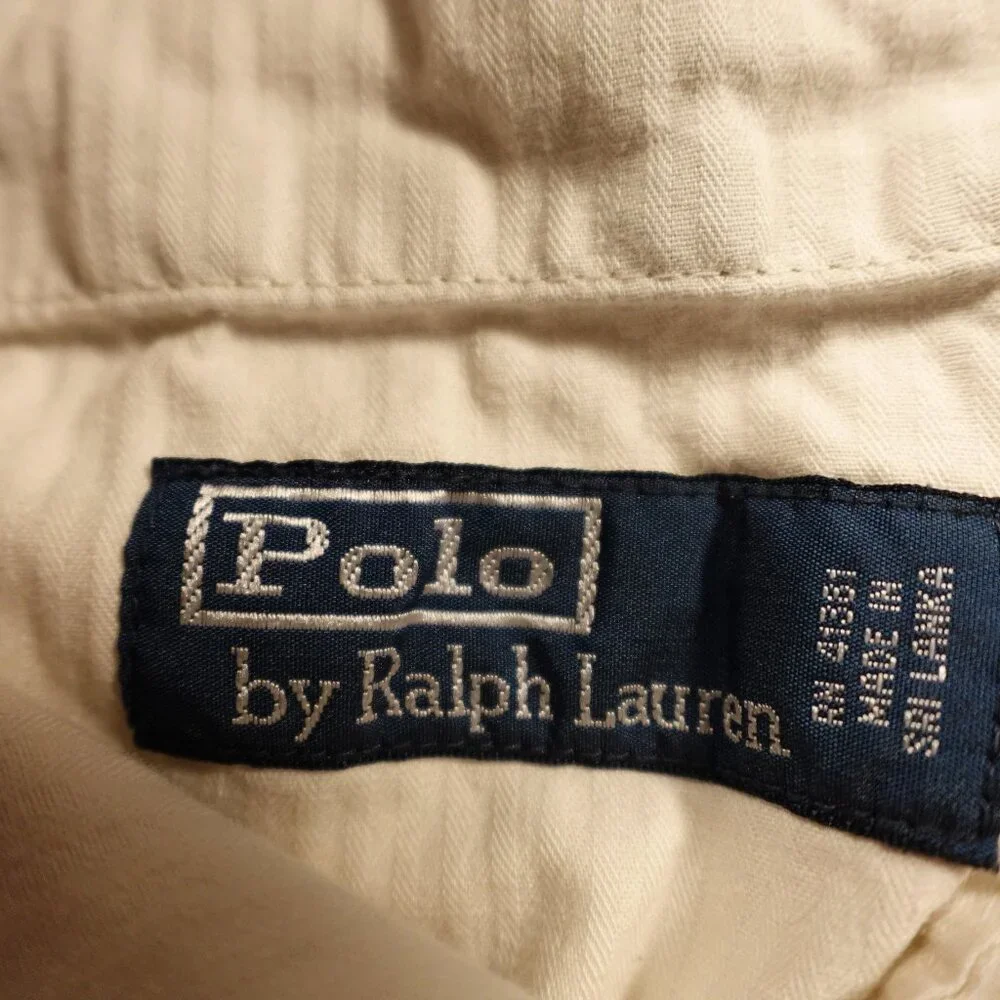 Polo Ralph Lauren Chino Shorts Men’s 33‎ Khaki 11” Inseam Classic Casual